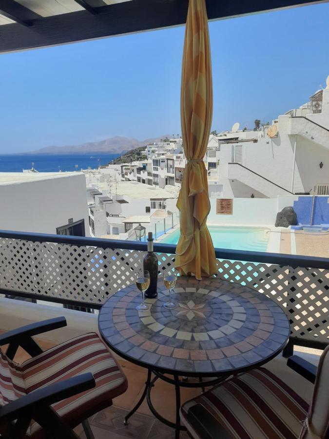 Appartement The White Dragos With Ocean View - Ac - Private Pool à Tías Extérieur photo