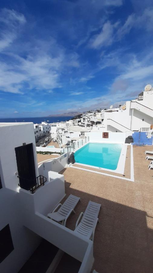 Appartement The White Dragos With Ocean View - Ac - Private Pool à Tías Extérieur photo